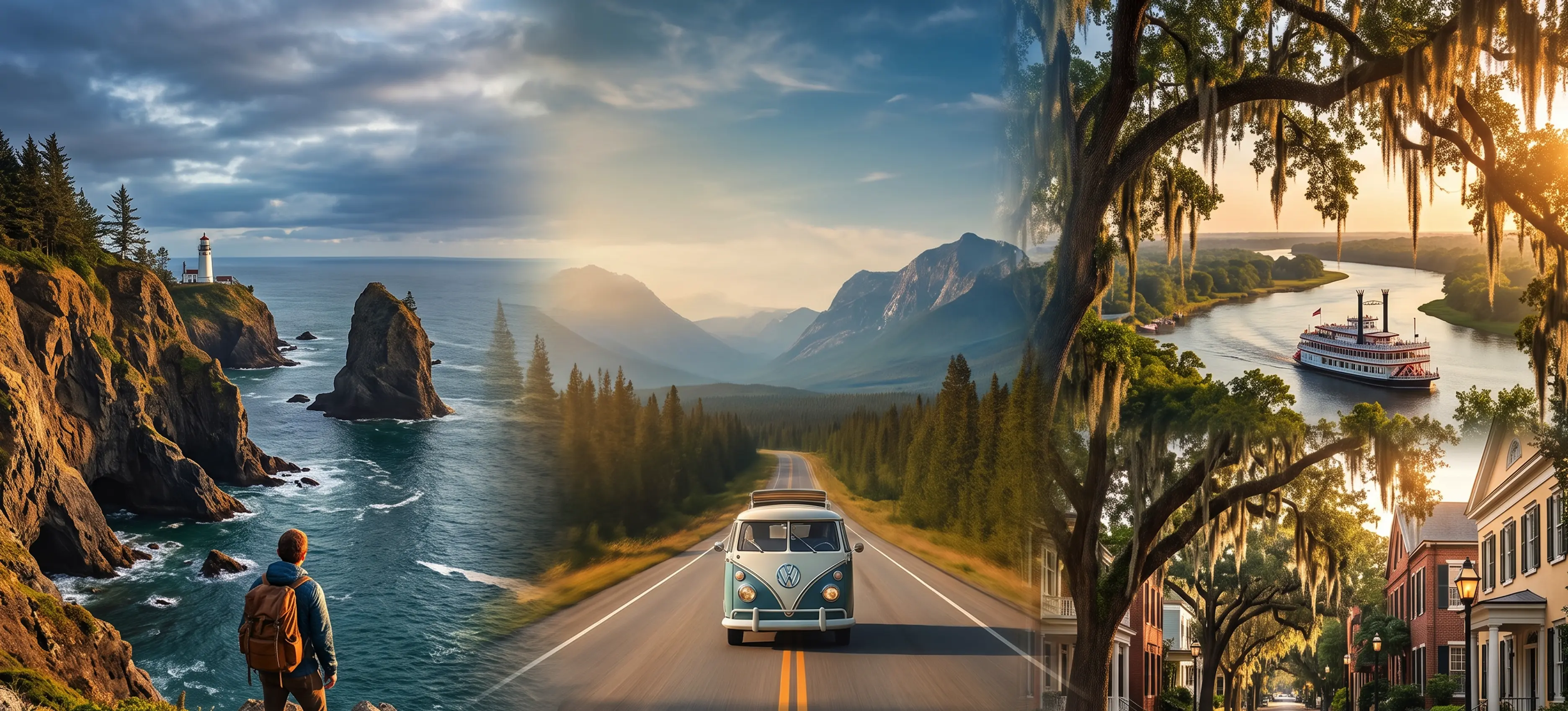 American Landscape Background